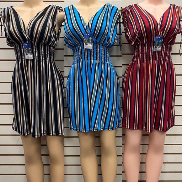 Sleeveless Ruffle Waist Dress - Picture 3 of 5